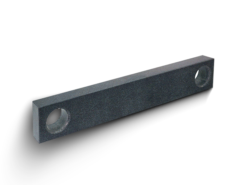 Laser-Calibrated AA-Grade Granite Straightedge for Optical Alignment Systems