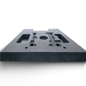 Custom precision granite components for inspection systems - granite bases, beams, columns machined to client drawings - CMM/semiconductor metrology grade