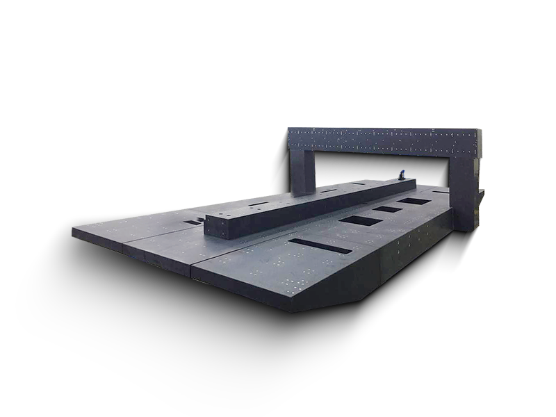 Semiconductor-grade granite baseplate for EUV lithography machines with ultra-high stability