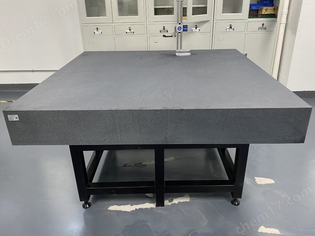 Precision Inspection Granite Surface Plate on a Stand by Standridge